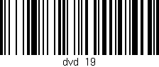 Código de barras (EAN, GTIN, SKU, ISBN): 'dvd_19'