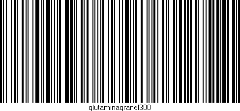 Código de barras (EAN, GTIN, SKU, ISBN): 'glutaminagranel300'