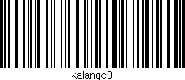 Código de barras (EAN, GTIN, SKU, ISBN): 'kalango3'