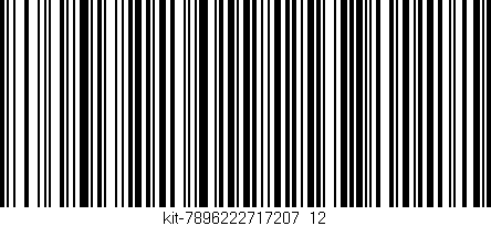 Código de barras (EAN, GTIN, SKU, ISBN): 'kit-7896222717207_12'