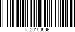 Código de barras (EAN, GTIN, SKU, ISBN): 'kit20190936'