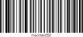 Código de barras (EAN, GTIN, SKU, ISBN): 'macrilan050'