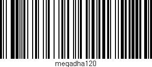 Código de barras (EAN, GTIN, SKU, ISBN): 'megadha120'