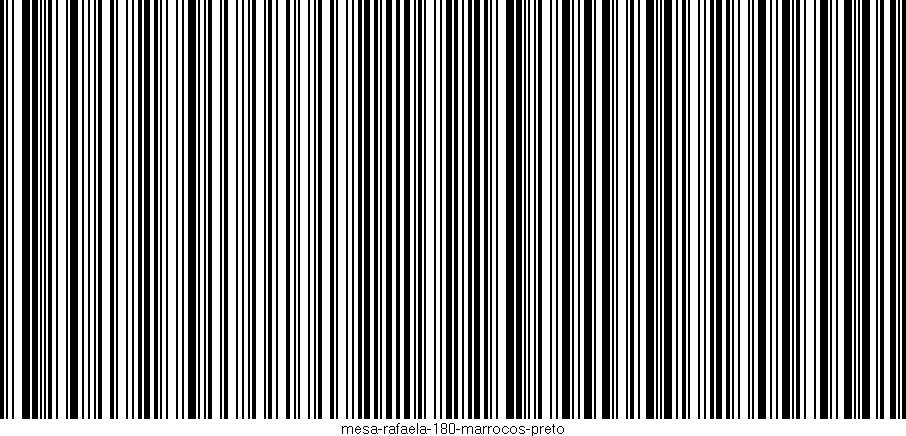 Código de barras (EAN, GTIN, SKU, ISBN): 'mesa-rafaela-180-marrocos-preto'