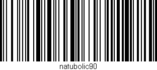 Código de barras (EAN, GTIN, SKU, ISBN): 'natubolic90'