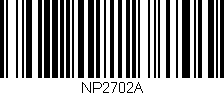 Código de barras (EAN, GTIN, SKU, ISBN): 'np2702a'