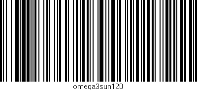 Código de barras (EAN, GTIN, SKU, ISBN): 'omega3sun120'