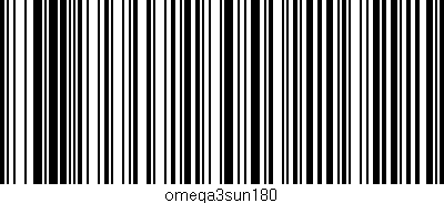 Código de barras (EAN, GTIN, SKU, ISBN): 'omega3sun180'