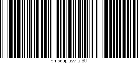 Código de barras (EAN, GTIN, SKU, ISBN): 'omegaplusvita-60'