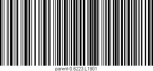 Código de barras (EAN, GTIN, SKU, ISBN): 'parent-0.6223.L1901'