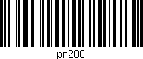 Código de barras (EAN, GTIN, SKU, ISBN): 'pn200'
