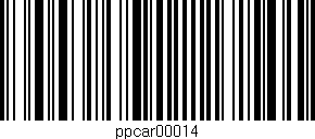 Código de barras (EAN, GTIN, SKU, ISBN): 'ppcar00014'