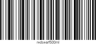 Código de barras (EAN, GTIN, SKU, ISBN): 'redsearf500ml'
