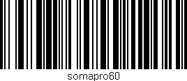 Código de barras (EAN, GTIN, SKU, ISBN): 'somapro60'