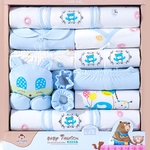 0-6 meses manga comprida de algodão New Born Baby Clothing Gift Sets Roupa infantil terno verão