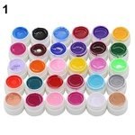 30/36 Pcs Mix Cor Nail Art Gel UV Pure Professional prego colorido Gel Set UV