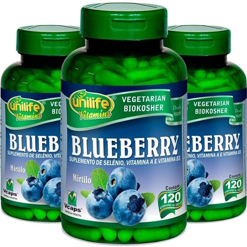 0,blueberry 60 Capsulas, Unilife