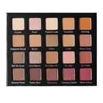 20 cores Mulheres Eye Makeup Quente Sombra Terra Shimmer Eyeshadow Palette