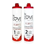 02 Escova Progressiva In Love Hair Style Shampoo E Ativo - (4 x 1000ml)