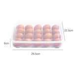 20 Grid Anti-collision Portable Egg Storage Box Refrigerator Multifunction Eggs Preservation Box Airtight Box