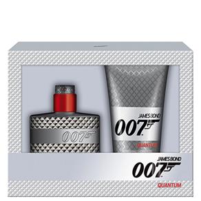 007 Quantum Eau de Toilette James Bond - Kit Perfume Masculino + Gel de Banho 1 Kit