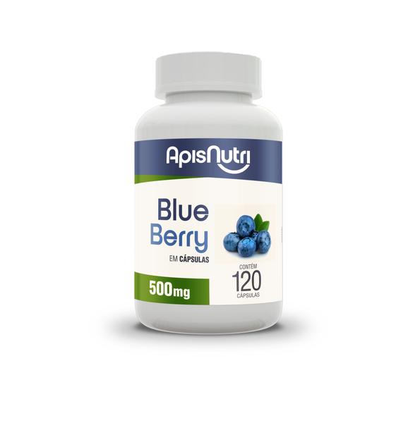 (Cx com 6) 60038 Blueberry 120 Capsulas 500mg - Apisnutri