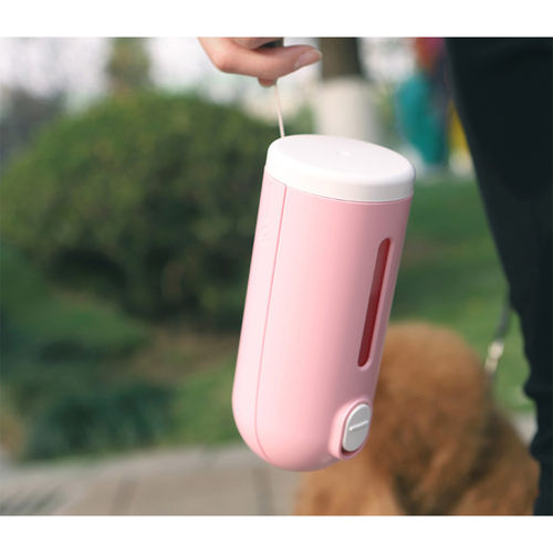 300ML portátil Pet Dog Outdoor Alimentação Cup Água