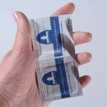 200pcs / set Gel UV Polish Remover Wraps Nail Art Soak Off Acrílico Cleanser Pads lágrima fácil Bag Pacote de acetona unha polonês ferramentas de remoção