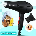 3200W Portátil Pet Grooming Cabelo Secador Golpe Secador Blower Para Cães e Gatos