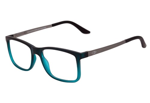0Mormaii Pequim Aluminium - Óculos de Grau Azul Translúcido Fosco