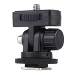 1/4 inch Screw Thread Cold Shoe Tripod Mount Adapter
