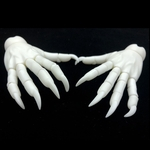 1/3 Articulado Mãos Bjd Unisex Mãos Monstro Modelo De Mão Halloween Fazendo Adereços