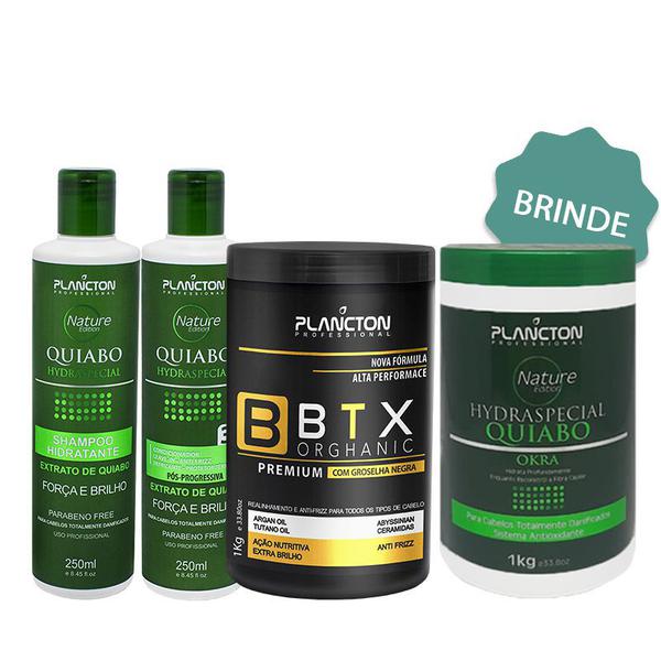 1 Btx Premium + 1 Kit Quiabo + Brinde: 1 Quiabo 1kg - Plancton