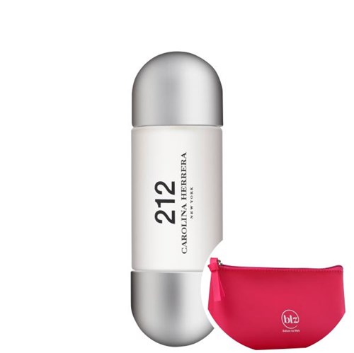 212 Carolina Herrera Eau de Toilette - Perfume Feminino 30ml+Beleza na Web Pink - Nécessaire