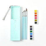 12 Color Pigment Plus Colorful Watercolor Brush Painting Pen Art Brush Tools