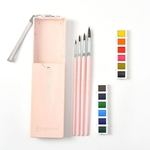 12 cor do pigmento Além disso colorido da pintura da escova Watercolor Brush Art Pen