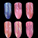 12 cores Beleza Rolo Stripping Etiqueta Foils Nail Art Tape Linha Ferramenta Manicure