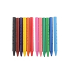 12 Cores/conjunto Não-lápis De Cera Tóxico Crianças Pintura Colorida Vara