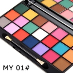 21 cores de maquiagem Sombra Matte Shimmer Eye Eyeshadow Palette Cosméticos espelho