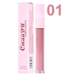1 # evpct 6 cor fosca tubo rosa antiaderente copo de brilho labial Lip Gloss Bureta