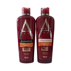 1 KA Kit Manutenção Shampoo e Condicionador Ultra Hidratante Argan e Açai -  2x500ml