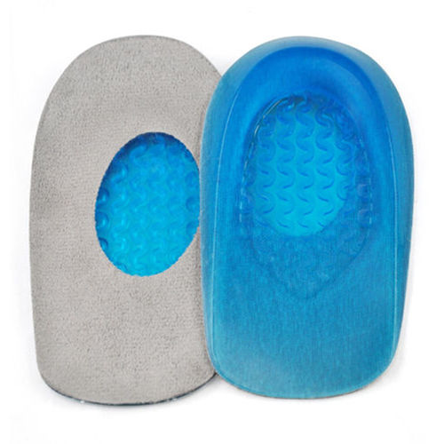 1 Par de Silicone Suave Gel Meio Palmilha Pad Shoe Aumento Heel Pain Relief Insert-style Ortopédicas Ferramenta Cuidados com os Pés Palmilha