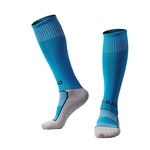 1 par Knee High Pressure Elastic Socks respirável Sports Socks para Running do futebol do futebol