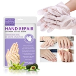 1 par Shea Hidratante Mão Seda Máscara Melhora Esfoliante seco Retirar mortas da pele Tratamento Hidratante Mão