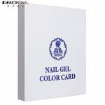 1 pcs 120 Box Nail Art Tool Cartão de caixas de exibição de cor 4 estilo para escolher para unhas polonês gel UV