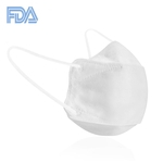 1 PCS KF94 Máscara Facial 94% Filtragem Nariz Adaptável Máscara Facial Protetora de 4 Camadas Macio e respirável Tecido não tecido Earloop Boca Máscara Facial Proteção contra gotíc