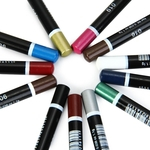 12 Pcs longa impermeável colorido duradoura lápis delineador Cosméticos Kit de maquiagem