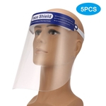 10 PCS Máscara Facial de Proteção Anti-cuspir Isolamento Escudo Facial Resistente a Fluidos Máscara Facial Transparente à prova de poeira Máscara anti-fog Máscara Viseira Proteção