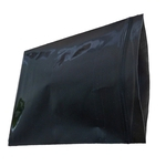 1 PE Dense Preto Opaque Ziplock saco ¨¤ prova de umidade Antifouling Alta Barreira