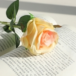 1 Ramo Rosa Forma De Flor Artificial Para A Decoração Home Casamento